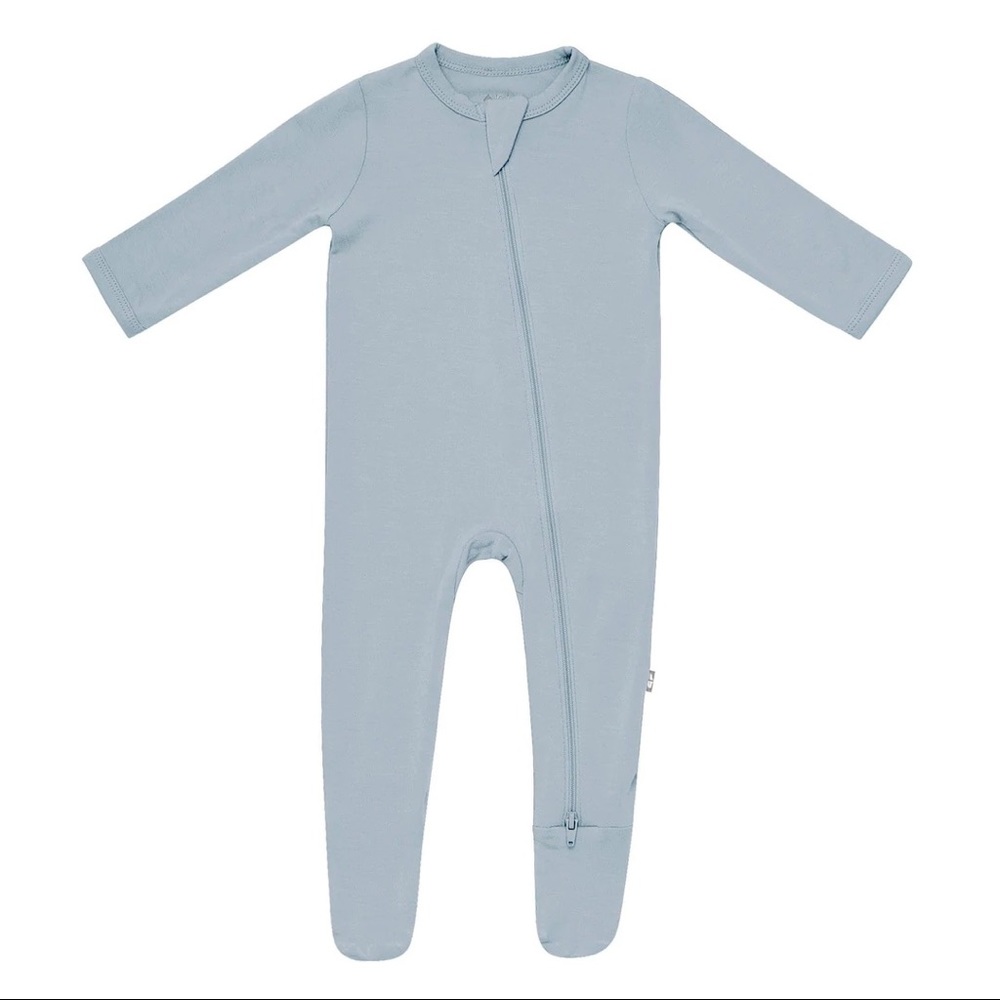 Kyte Baby 0-3 Zippered Footie in Fog